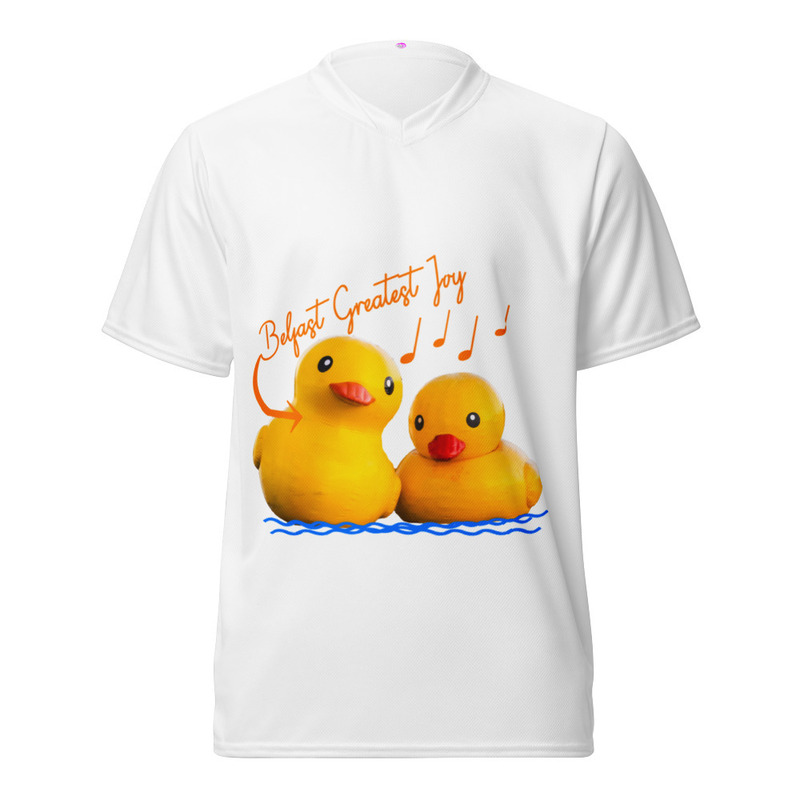 &quot;Belfast Greatest Joy&quot; Recycled Unisex Sports Jersey